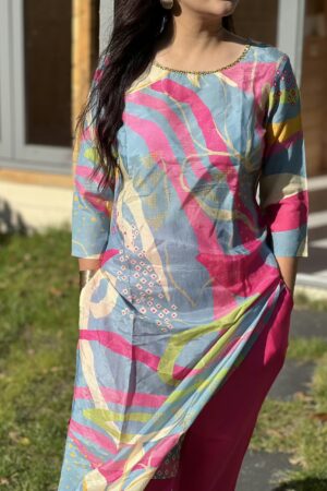 image showcasing indian ladies suit full view